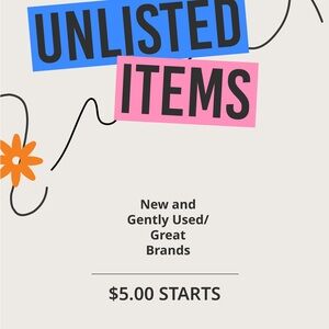 Unlisted Items Poster